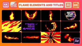 Flame And Titles-26376666