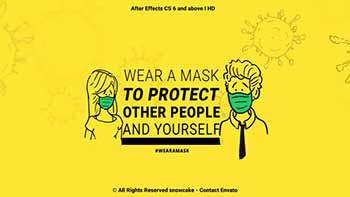 Coronavirus Animation Stay Safe-26416394