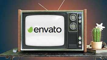 Vintage TV Logo-26439056