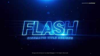 Flash Cinematic Title-352656