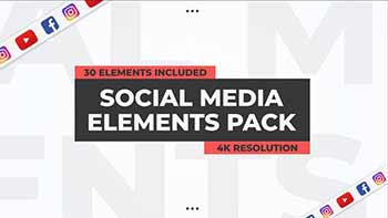 Social Media Elements Pack-26618681