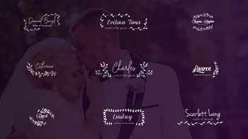 Wedding Titles and Lower Thirds-24656288