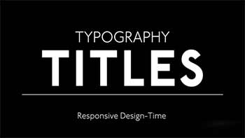 Typography Titles-739626