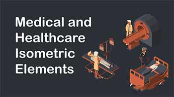 Medical And Healthcare Isometric Element-741782