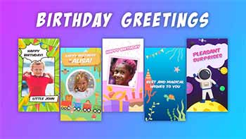 Birthday Greetings Pack-730803