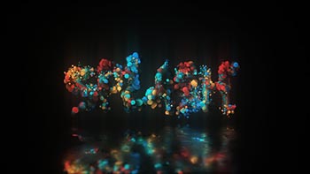 Glow Particle Logo-22939209