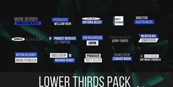 Lower Thirds Pack-185149