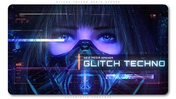 Glitch Techno Media Opener-22371310