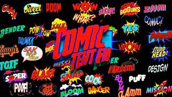 Comic Text FX-22459420