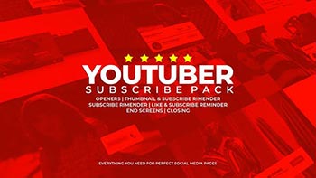 Youtuber Subscribe Pack-23490765