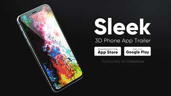 Sleek 3D Phone App-22300212