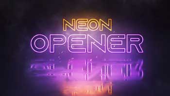 Neon Logo Opener-196886