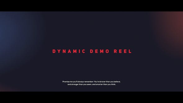 Dynamic Demo Reel-21661659