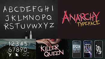 Anarchy Animated Typeface-26449617