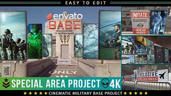 Cinematic Military Base Titles-27764074