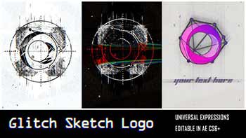 Glitch Sketch Logo-25797602