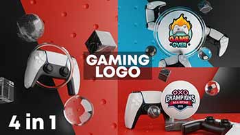 Gaming Logo Reveal 3D-27606557