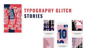Glitch Stories Typography Pack-26559346