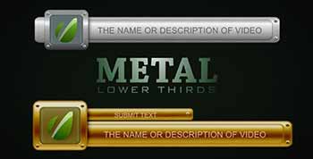 Metal Lower Thirds-1147382