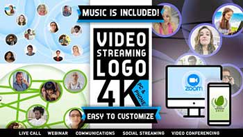 Video Call Connected Conference Logo-27234405