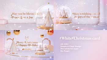 White Christmas Card-25288884