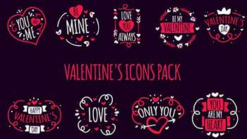 Valentines Icons Pack-23152462