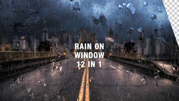 Rain on Window Pack-15768273