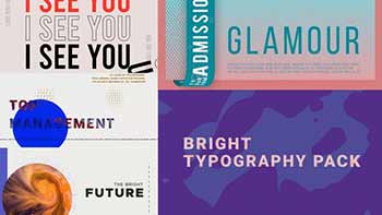Bright Typography Pack-28530303