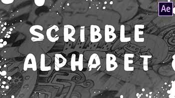 Scribble Alphabet-28562901