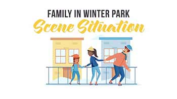 Family in winter park-29246930