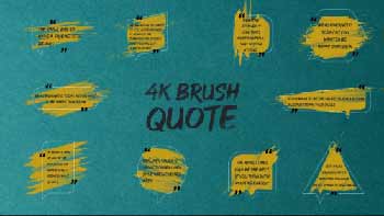 4K Brush Quote-851444