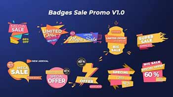 Badges Sale Promo-841021