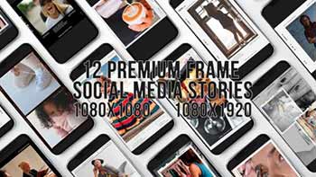 12 Premium Frames Social Media Stories-831748