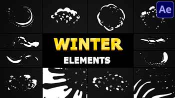 Snow Motion Elements-29508255