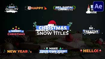 Christmas Snow Titles-29479033
