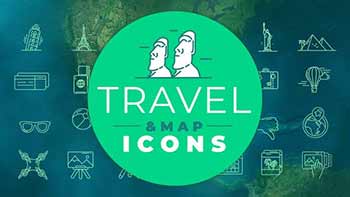 Travel Map Icons-29513120