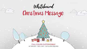Whiteboard Christmas Message-856876