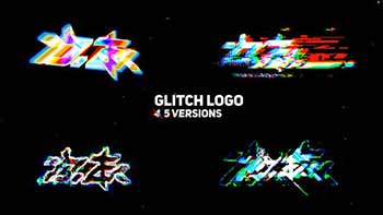 Glitch Logo 5in1-28031186