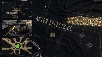 Abstract Black Gold Intro-29680098