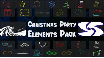 Christmas Party Elements Pack-863352