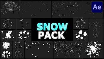 Cartoon Snowflakes Pack-29733693