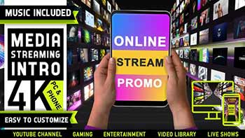 Media Streaming Content Intro Logo-29327378