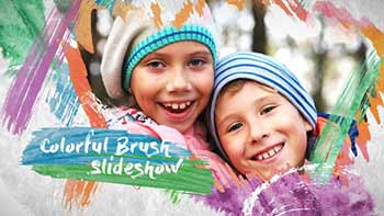Colorful Brush Slideshow-23674567