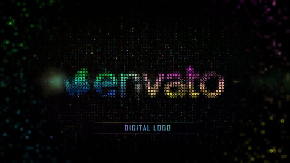 Color Digital Grid Logo-25297681