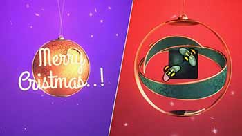 Merry Christmas Ball Logo-29647640