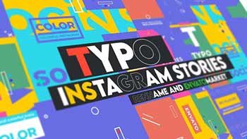 Typographic Instagram Stories-28897023