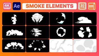 Smoke Elements And Titles-30148049