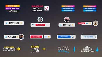 Youtube Lower Thirds And Buttons-30429427