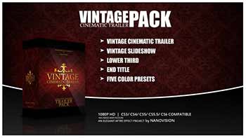 Vintage Cinematic Trailer Pack-4068495