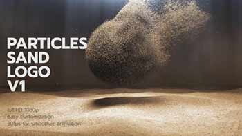 Particles Sand Logo V1-899615